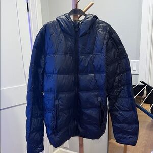 Michael Kors Dark Blue Puffer Jacket